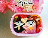 キャラ弁　お雛様　おにぎり　ひな祭り♬　作り方10写真