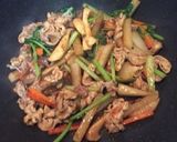 豚肉と根菜のピリ辛炒め作り方9写真
