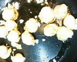 ホタテとターサイのあっさり炒め作り方3写真