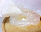 超簡単.安価.ポリ袋で…スノーボール作り方1写真