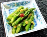 簡単弁当に　アスパラガスのみそ炒め作り方4写真