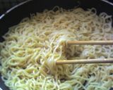 簡単ヘルシー★きゃべつとベーコンの焼そば作り方4写真