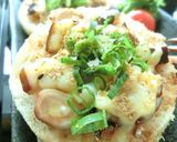 椎茸の葱おかかレモントースト作り方5写真