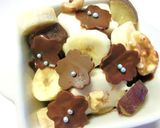 トロっと生チョコ✰ごま豆腐芋バナナ焼き作り方11写真