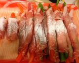 豚肉の野菜ロール作り方4写真