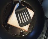 簡単☆チーズ入りホットサンド作り方4写真