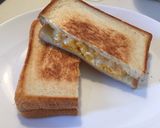 簡単☆チーズ入りホットサンド作り方5写真
