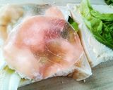 ピリリと山葵風味のリコッタサンドイッチ。作り方3写真