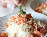 そうめんの冷製トマトカッペリーニ風作り方4写真