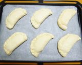 朝食ランチおやつに♪包み焼きピザ☆塩パン作り方14写真
