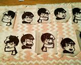 おそ松さん キャラチョコ 痛チョコ作り方3写真