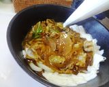 初代の白いカレーうどん作り方9写真