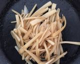 5分で完成！大根の皮だけ♡簡単きんぴら作り方3写真