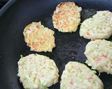 春野菜たっぷり♡ふんわり焼き作り方4写真