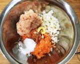 鶏胸肉で＊豆腐の挟み焼き照り焼きマヨ＊作り方4写真