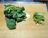 ほうれん草とベーコンの簡単パスタ作り方2写真
