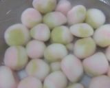 春色の白玉ぜんざい作り方4写真
