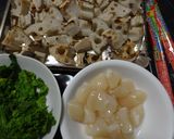 れんこんの炊き込みご飯作り方1写真