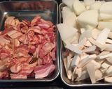 豚バラと大根の炒め煮作り方1写真
