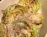 ワインに合うチーズ風味の焼きキャベツ作り方2写真