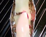 鶏マスタード焼き・チーズ作り方3写真