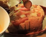 食パンでガーリックトースト作り方3写真