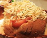 食パンでガーリックトースト作り方4写真