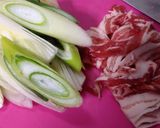 簡単！ 豚バラとキノコの柚子胡椒炒め作り方1写真