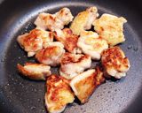 ご飯がススム♡鶏もも肉のネギ塩レモンだれ作り方5写真