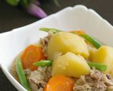 基本の肉じゃが作り方10写真