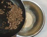 カボチャとひき肉の温野菜サラダ♪作り方6写真