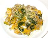 カボチャとひき肉の温野菜サラダ♪作り方9写真