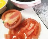 もずくとしらすとトマトのサンラータン作り方1写真