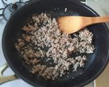 簡単！厚揚げ麻婆豆腐。食べるラー油で。作り方2写真
