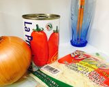 材料3つのトマトソース & スープ作り方1写真