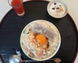 血管プラークダイエット食663（豆乳粥）作り方1写真