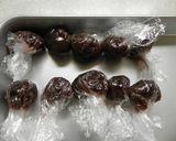 材料4つで簡単★スライス生チョコおはぎ作り方2写真