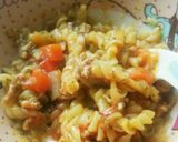 離乳食!野菜スープで作る簡単パスタ♡作り方5写真