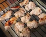 グリル【切身】で鶏肉のネギ塩焼き作り方3写真