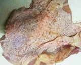 豪快！鶏もも肉の旨辛山賊焼き作り方3写真