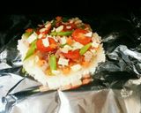 犬ご飯　簡単ライスピザ作り方11写真