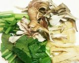 うま味たっぷり♪青菜といり卵のおかかあえ作り方1写真