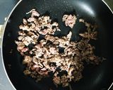 小松菜と牛肉の炒め物作り方2写真
