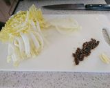 白菜と玉ねぎのアンチョビパスタ作り方1写真