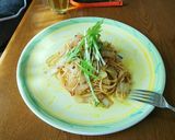 白菜と玉ねぎのアンチョビパスタ作り方8写真