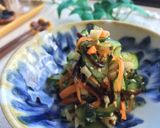 カラダサラダ✿胡瓜と人参の酢生姜和え作り方5写真