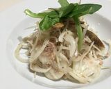 新たまねぎとごぼうのサラダ作り方4写真