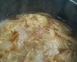 サバ水煮缶と白菜の煮込み汁作り方4写真
