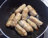 豚肉巻きのポン酢照り焼き作り方7写真