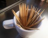 簡単！！トースターで手作り鶏皮の焼き鳥♪作り方2写真